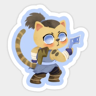 Sokka Cat Sticker